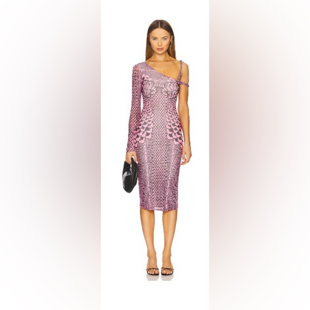 CHARO Dress in Pink Petal AFrm